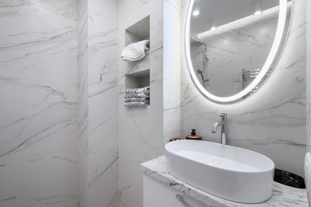 Bathroom Lighting and Mirror Installation Services