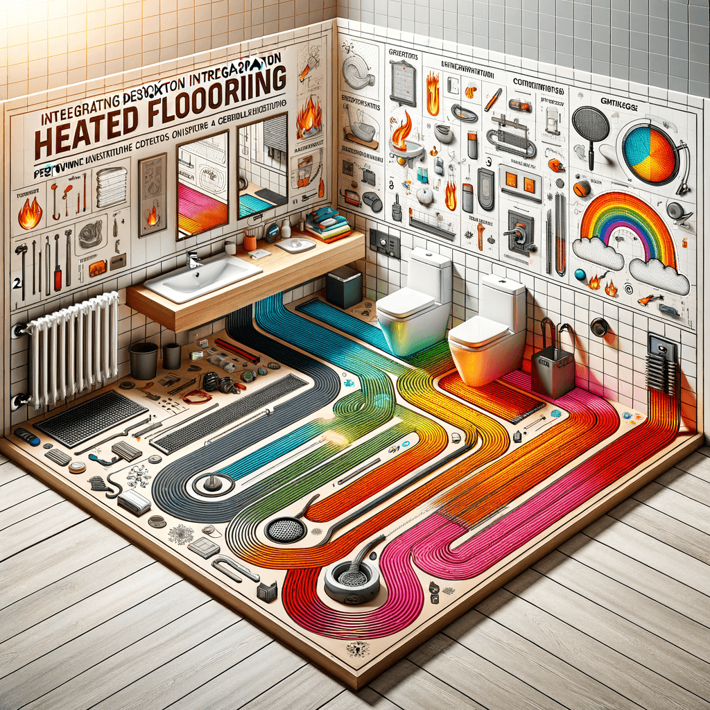 Integrating Heated Flooring Systems in Bathroom General Contracting: Design, Installation, and Performance Considerations