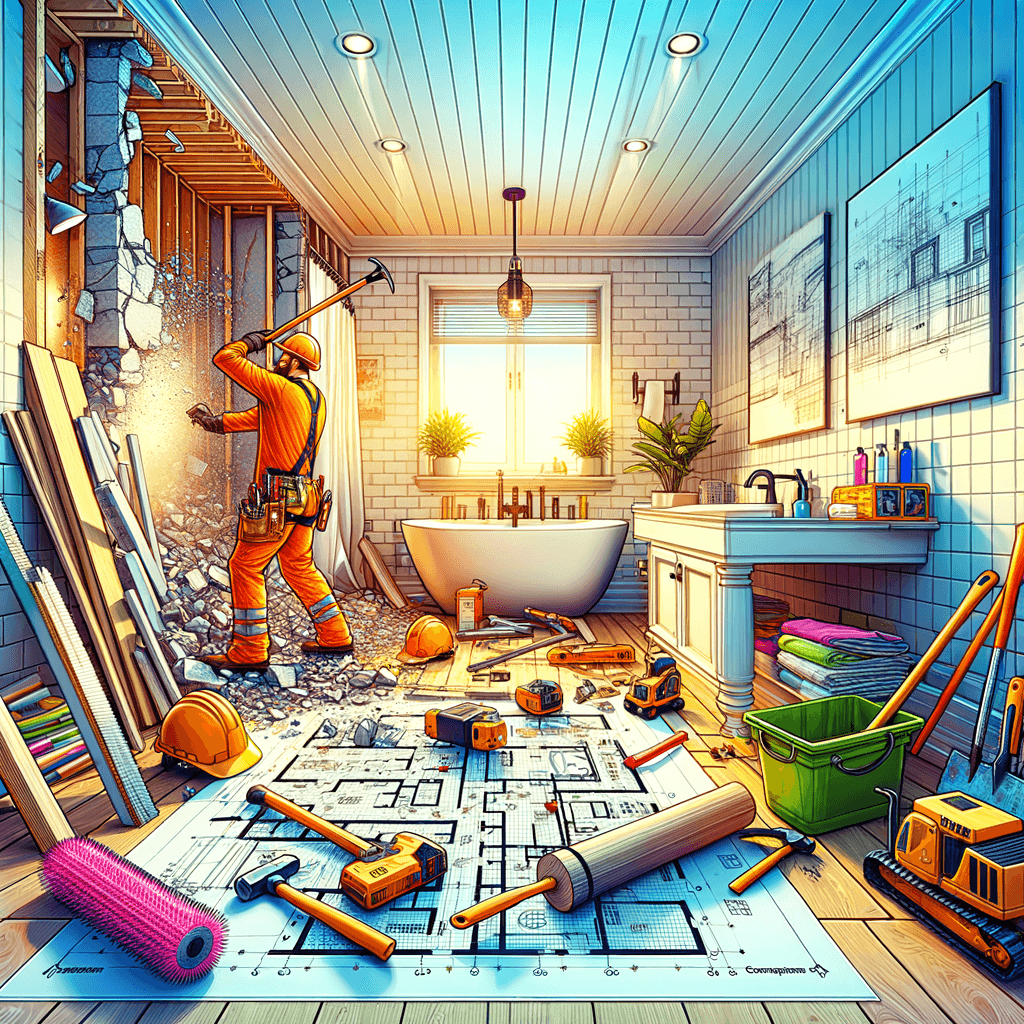 Navigating Bathroom Demolition in General Contracting: Strategies for Efficiency and Risk Mitigation