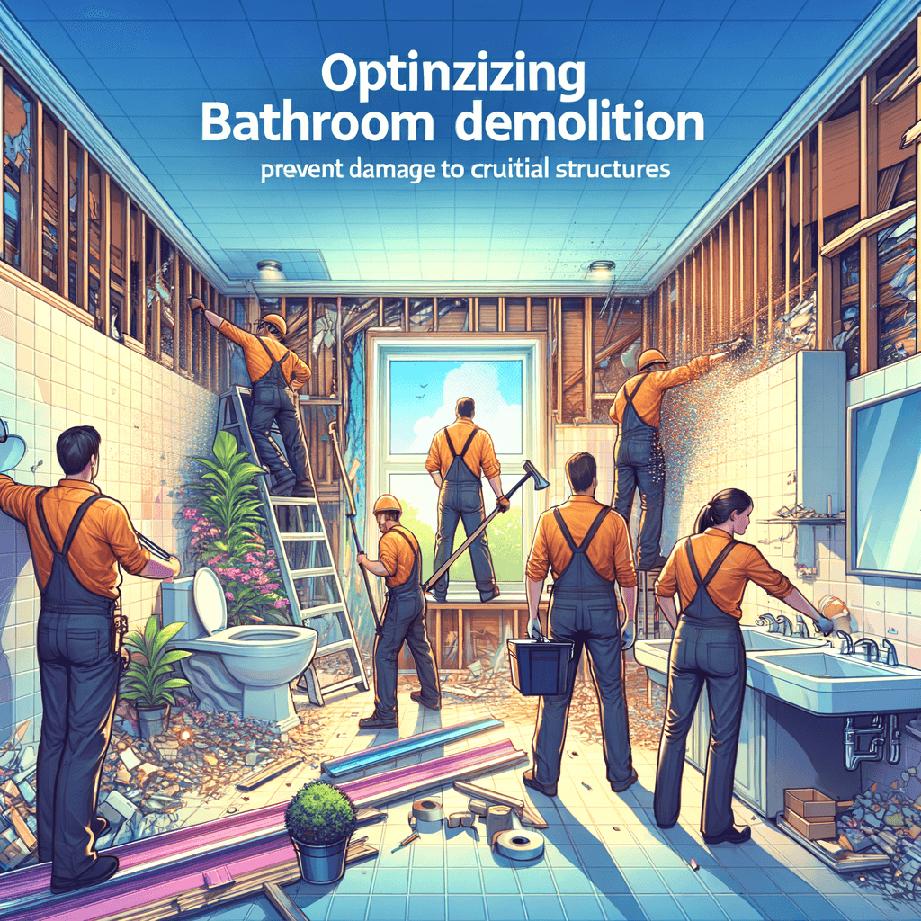 Optimizing Bathroom Demolition in General Contracting: Strategies for Efficiency and Damage Prevention