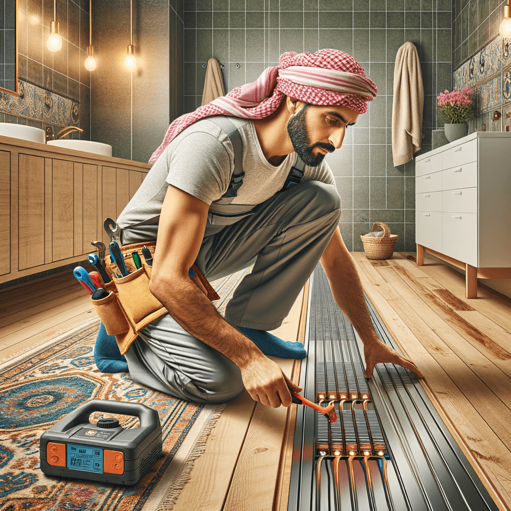 Leveraging Heated Flooring Systems in Bathroom General Contracting: Technical Considerations and Installation Best Practices