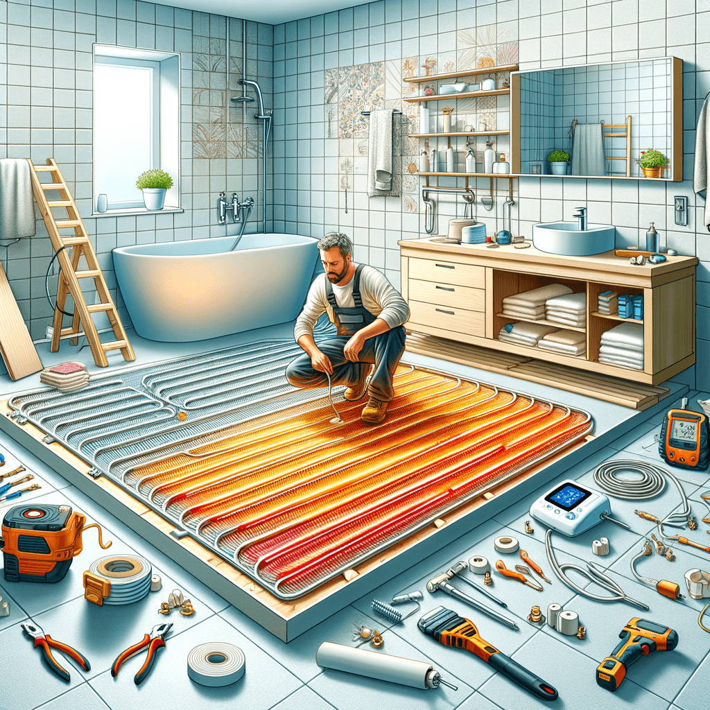 Harnessing Heated Flooring Systems in Bathroom General Contracting: Comfort, Efficiency, and Installation Best Practices