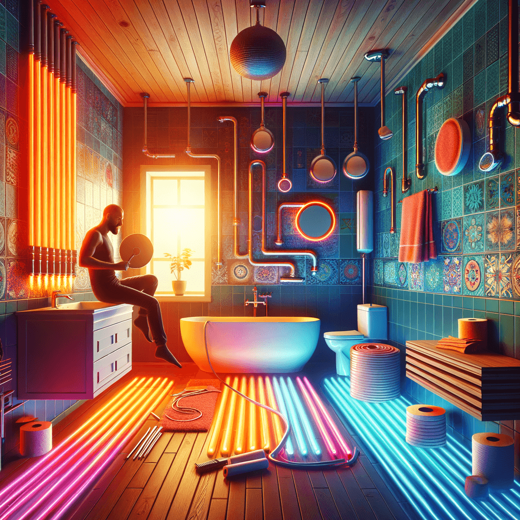 Selecting and Installing Heated Flooring Systems in Bathroom General Contracting